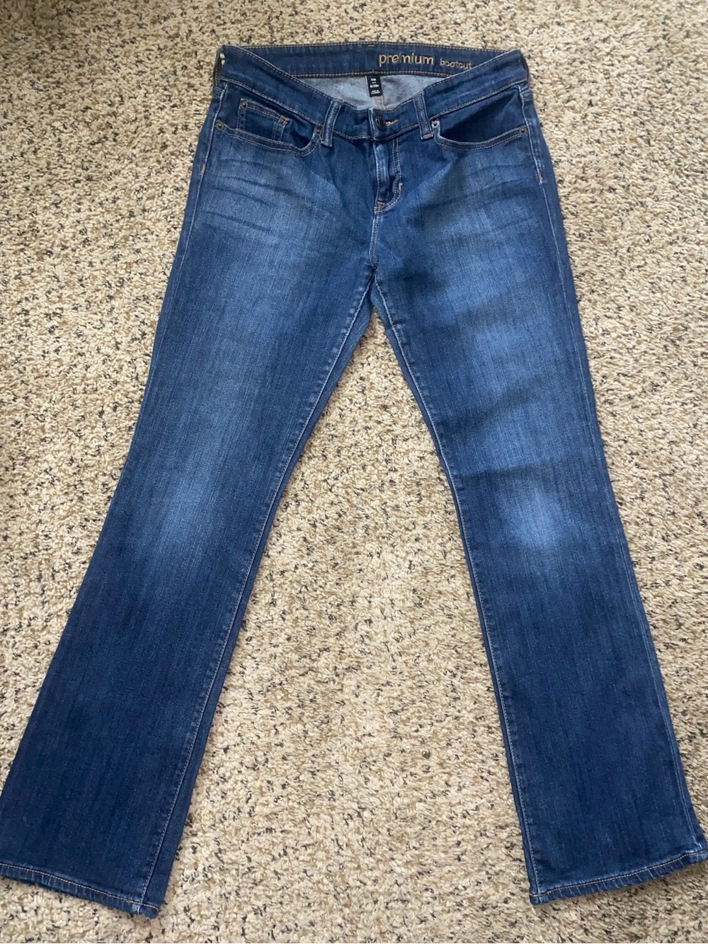 GAP Women's Dark Blue Bootcut Jeans